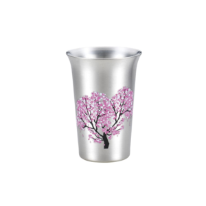 Japanischer Sake Becher aus Edelstahl